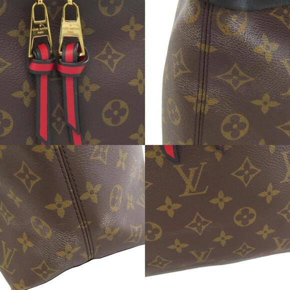 LOUIS VUITTON Brown Monogram Tote Bag - Picture 7 of 11